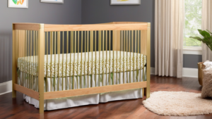 Synergy 5-In-1 Convertible Crib In Natural, Greenguard Gold Certified